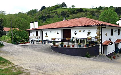 kanpoaldea landa-etxea Errota Berri Gipuzkoan