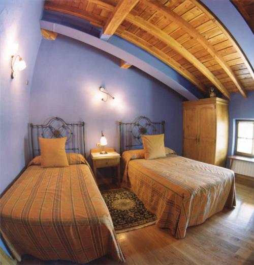 Habitación doble 1 agroturismo Iberreko Errota en Bizkaia