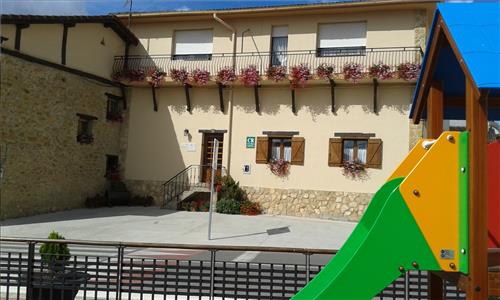 exterior casa rural aitonaren etxea en alava