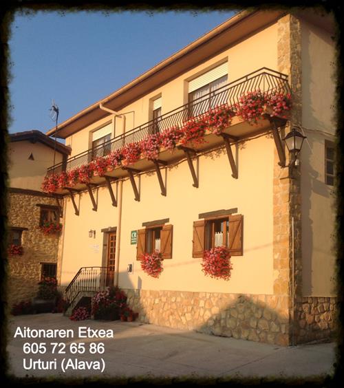 fatxada 1 landa-etxea aitonaren etxea Araban