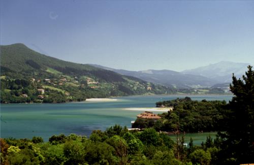 Paisaje agroturismo Endeitxe en Bizkaia