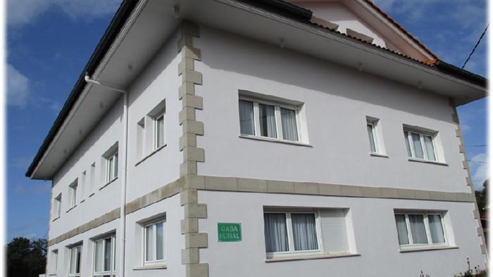 fachada casa rural itxas ertz en Vizcaya