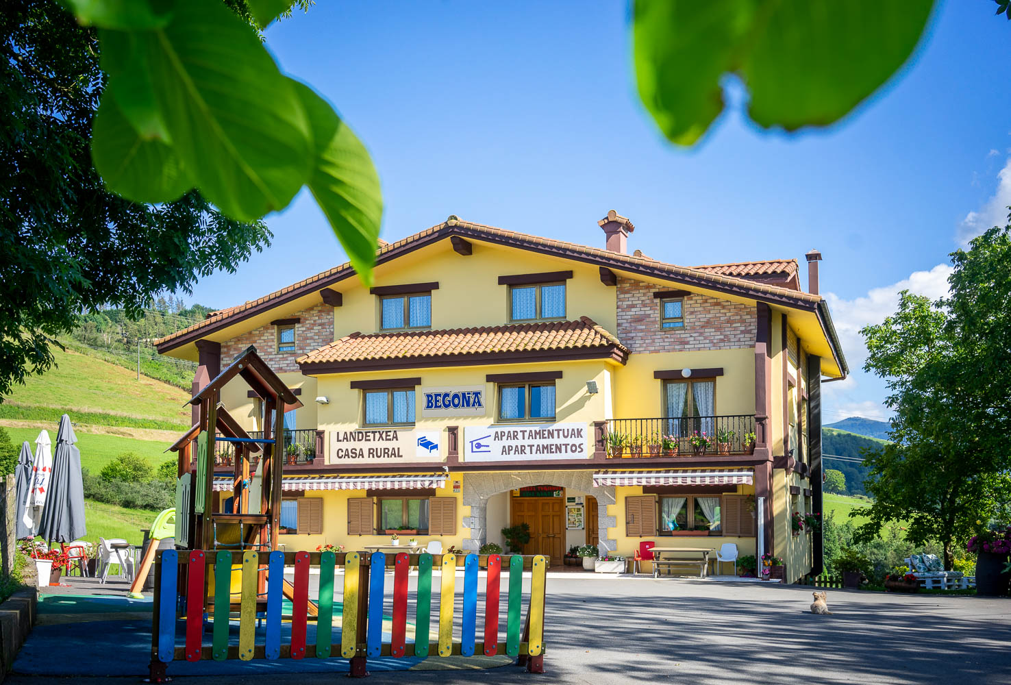 Begoña landetxea ataria Gipuzkoan