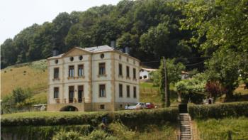 fatxada nekazalturismoa Palacio San Narciso Gipuzkoan