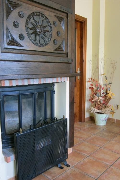 chimenea agroturismo abaienea en Alava