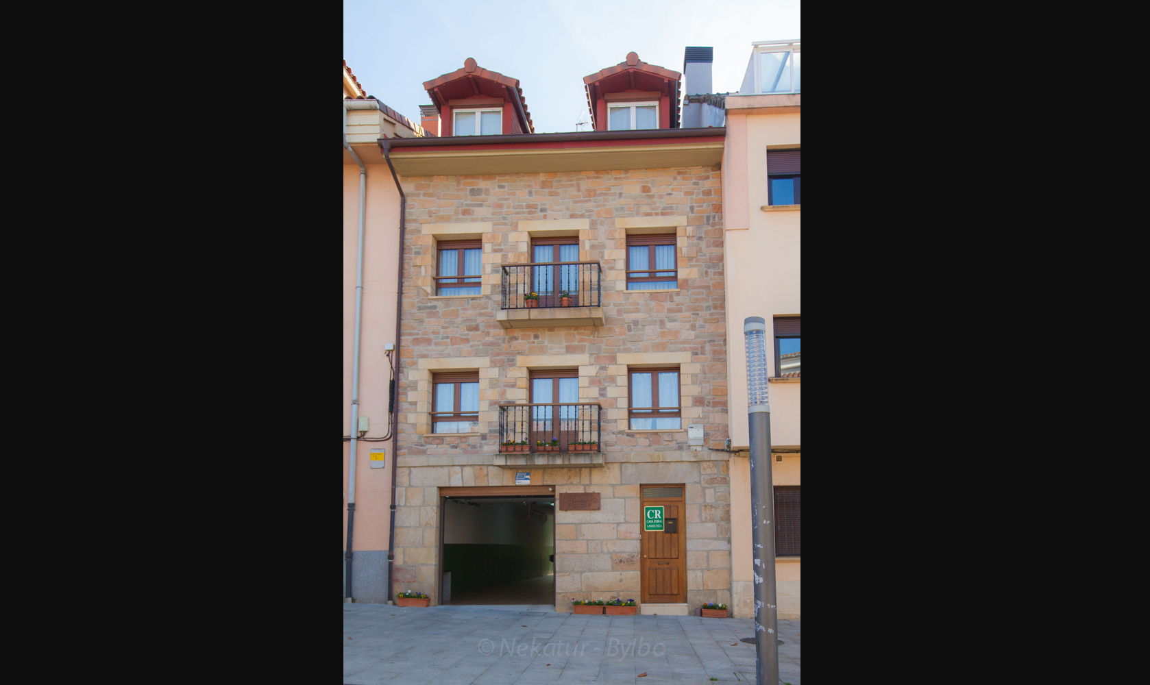 fatxada landa-etxea Urkiola Enea Araban