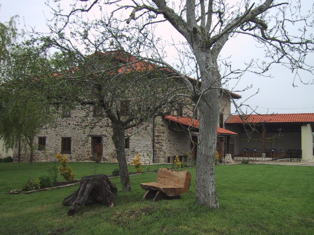 fatxada landa-etxea bentazar Araban