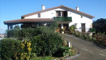 fatxada nekazalturismoa Itulazabal Gipuzkoan