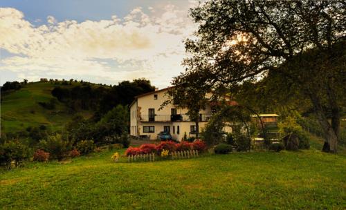 jardin agroturismo Itulazabal en Gipuzkoa