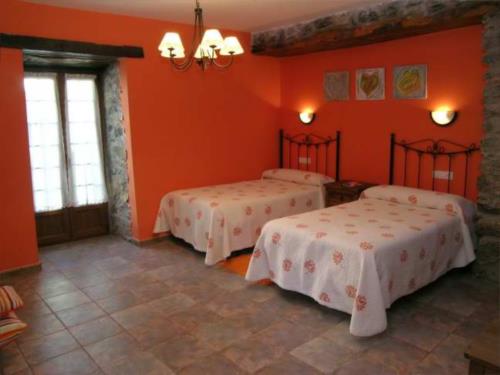 habitación doble 2 agroturismo Zulueta en Gipuzkoa