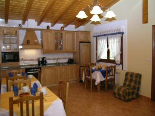 Sukaldea landa-etxea Arriortua Bizkaian