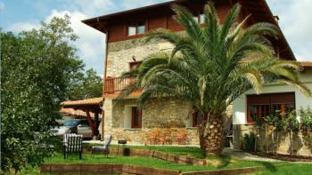 lorategia landa-etxea Oraindi Bizkaian