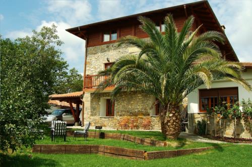 lorategia landa-etxea Oraindi Bizkaian