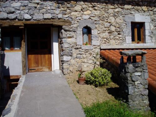 entrada casa rural Aranburu en Gipuzkoa