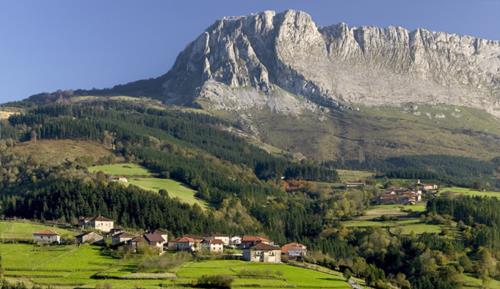 entorno casa rural etxegorri en Vizcaya