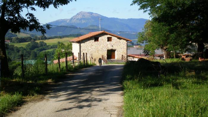 fatxada nekazalturismoa Abeta Zaharra Gipuzkoan
