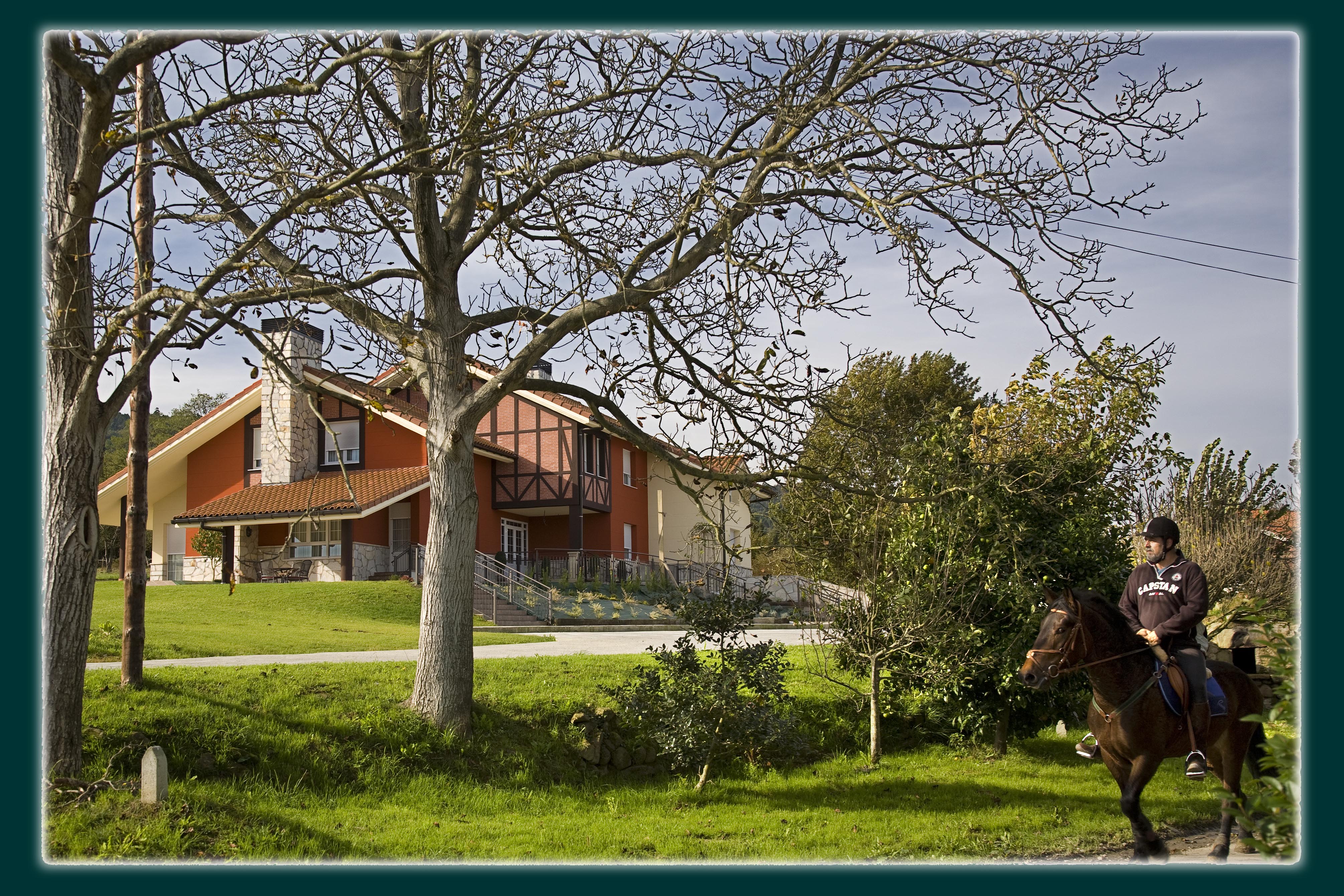 paisaia nekazalturismoa Madarian Bizkaian