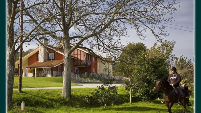 paisaje agroturismo Madarian en Bizkaia