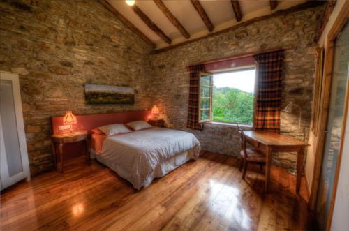 habitación doble agroturismo ibarrolabekoa en gipuzkoa