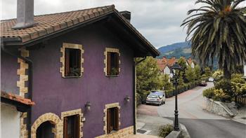 fatxada nekazalturismoa Olagi Gipuzkoan