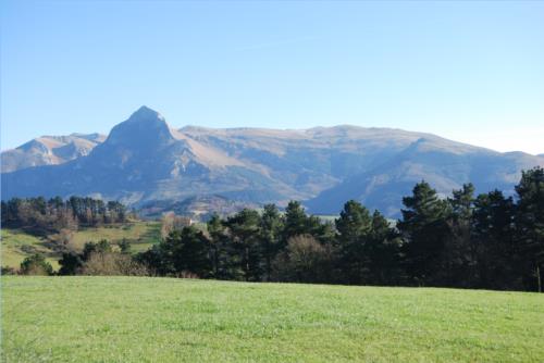 paisaje 1 agroturismo Olagi en Gipuzkoa