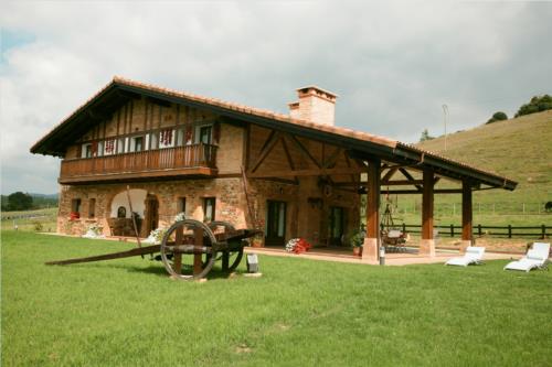 fatxada 2 nekazalturismoa lezamako etxe Bizkaian