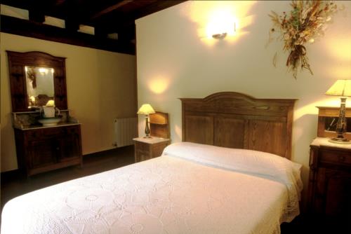 habitación doble casa rural garro en Vizcaya