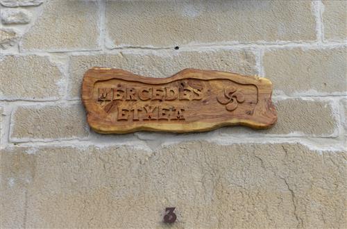 detalle casa rural mercedes etxea en alava