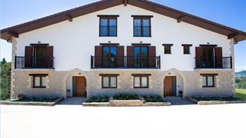 Fatxada agroturimoa Basitegi Gipuzkoan