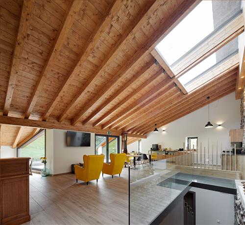 sala de estar agroturismo oribar en Gipuzkoa