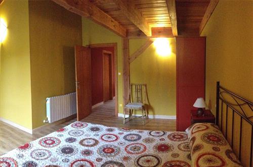 Habitación doble agroturismo Biezko en Bizkaia