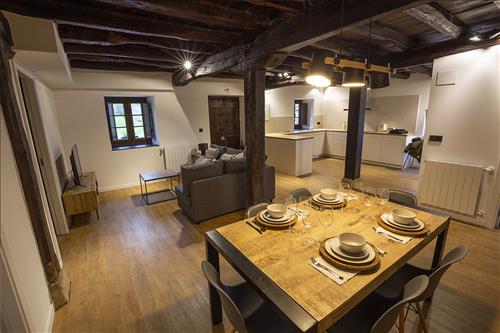 Sala_de_estar_apartamento_rural_Arbela_Apartamentuak_Aia_Gipuzkoa_Nekatur