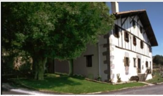 fachada agroturismo saskarate en gipuzkoa