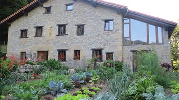 paisaia nekazalturismoa Arruan Haundi Gipuzkoan