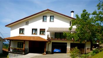 fatxada nekazalturismoa Gaikoetxe Gipuzkoan