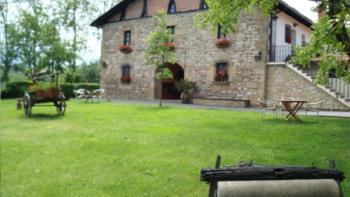 fatxada landa-etxea Jesuskoa Gipuzkoan