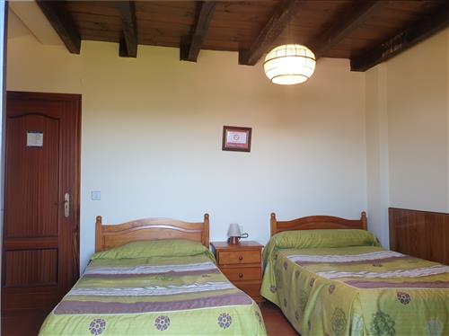 Habitación doble agorturismo Arraspiñe en Gipuzkoa