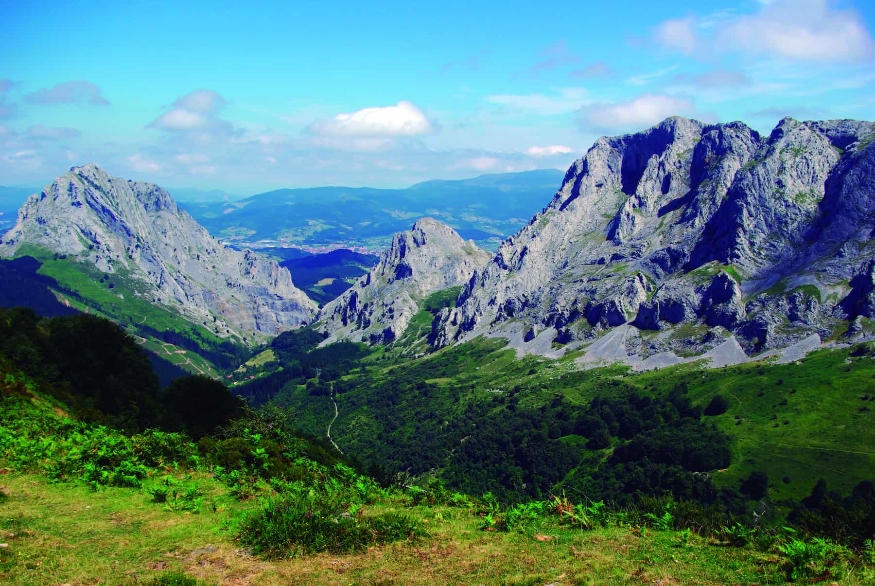 La mítica cumbre del Anboto (1.330 m)