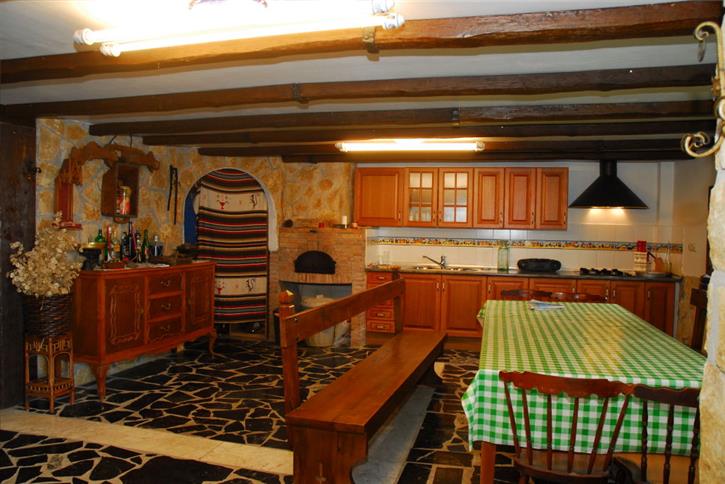 sukaldea landa-etxea Zelaieta Berri Gipuzkoan