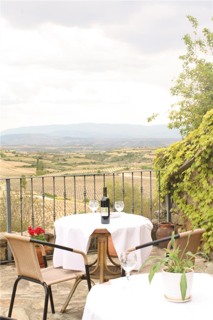 terraza 1 landa etxea la molinera etxea Araban