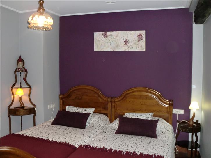 habitación doble agroturismo arriola txiki en gipuzkoa