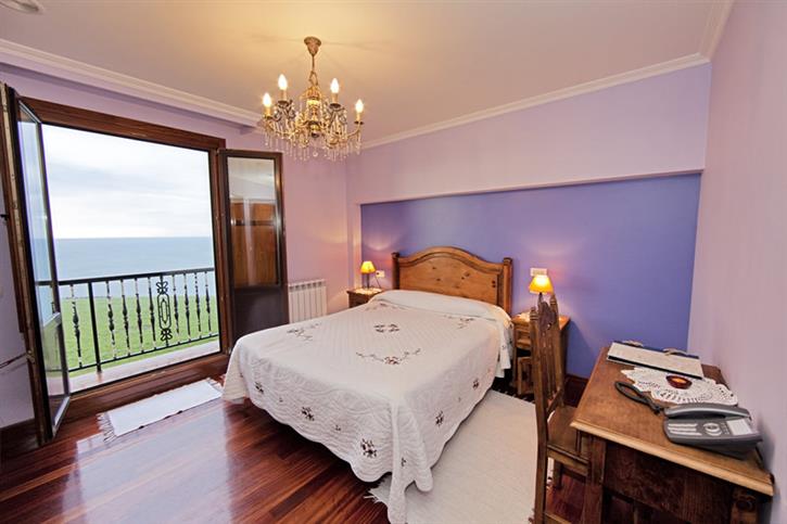 gela bikoitza nekazalturismoa Santa Klara Gipuzkoan 