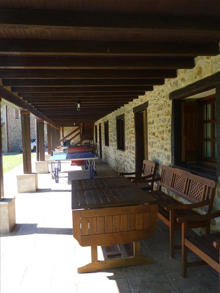 terraza nekazalturismoa kerizara Bizkaian