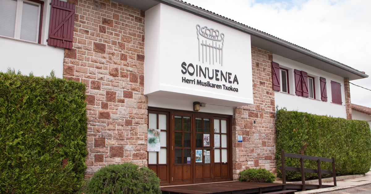 Soinuenea, Centro de la Música Popular oiartzun (guipuzcoa)
